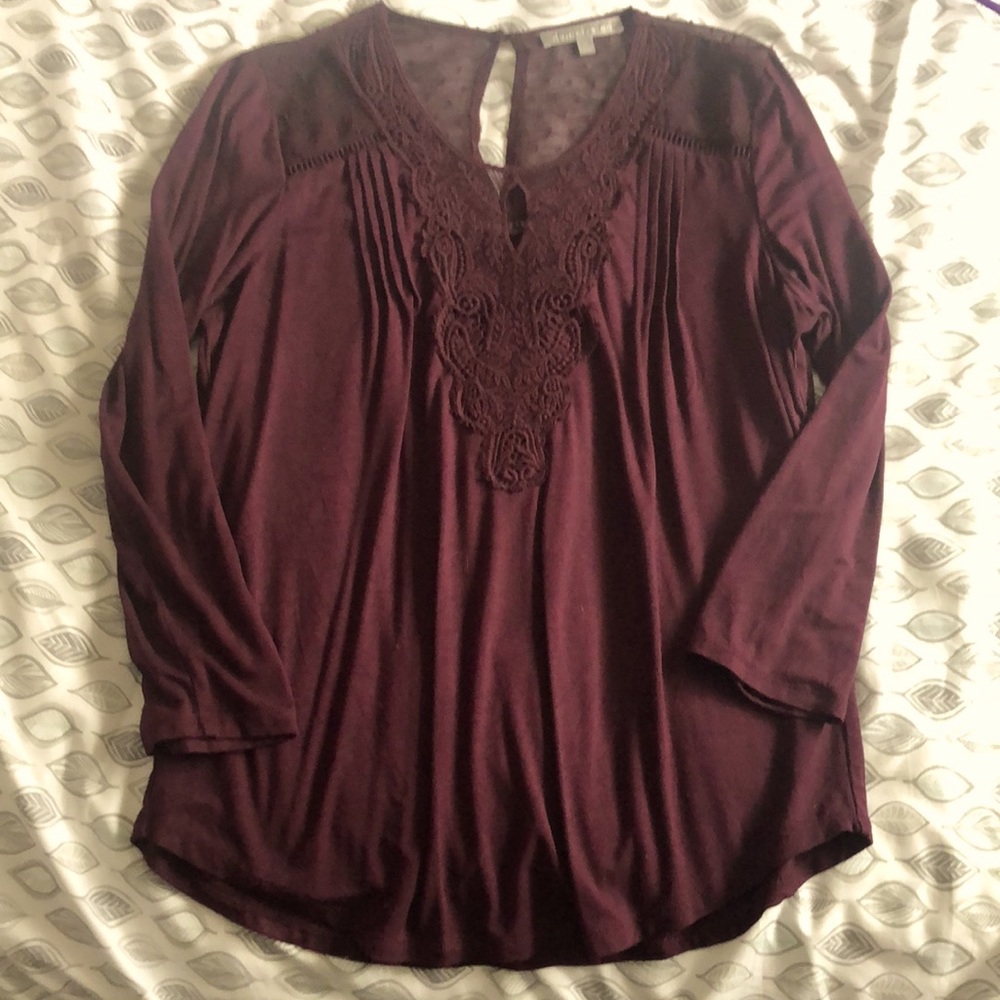 Long sleeve blouse